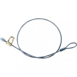 Lanový úväzok 11mm / 2,5 m, oko-klzák-nipel