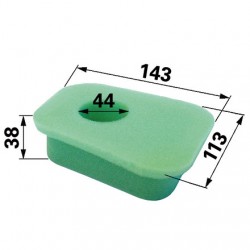Filter 27987S, 27987 pre Briggs a Stratton 2, 3, 4, 5 HP motory 