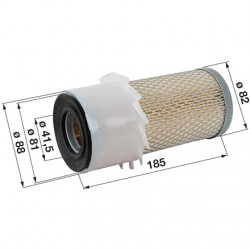 Filter 67800-58300, 70000-11221, 15222-11224 pre Kubota, Toro 33-1300, John Deere M75144 