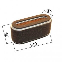 Vzduchový filter s predfiltrom oválny pre Kubota - MAG - 4090, 4021