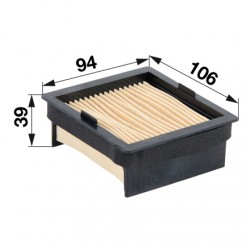 Vzduchový filter 12867-11212 pre Kubota - MAG