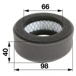 Vzduchový filter s predfiltrom 2523260207, 2523260107 pre Robin/Subaru EH12