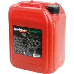 Polosyntetický olej Divinol 2T-5L červený
