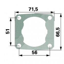 Tesnenie valca 41280292300 pre Stihl FS400, FS450, FS480, SP400, SP450, SP451, SP481, FR350, FR450