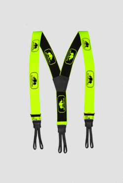 Traky SIP PROTECTION reflexné žlté na gombíky