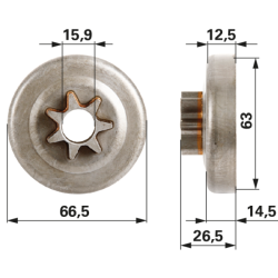 Reťazovka .325”-7 pre Husqvarna 40, 45, 49, Jonsered 410, 420, 425, 435, 2045, 2050, 2063, 2041 ...