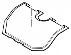 Vzduchový filter 165173010 pre Dolmar PS-35, PS-35 C, PS-35 TLC, PS-35 C TLC, Makita EA3500S, EA3501