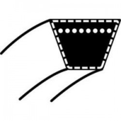 Remeň 1350620021 pre Estate Pro 2 WD, Castelgarden XHX23V4WD, XHX2, XHX240, XHX2404WDE, XHX240HD-4WD